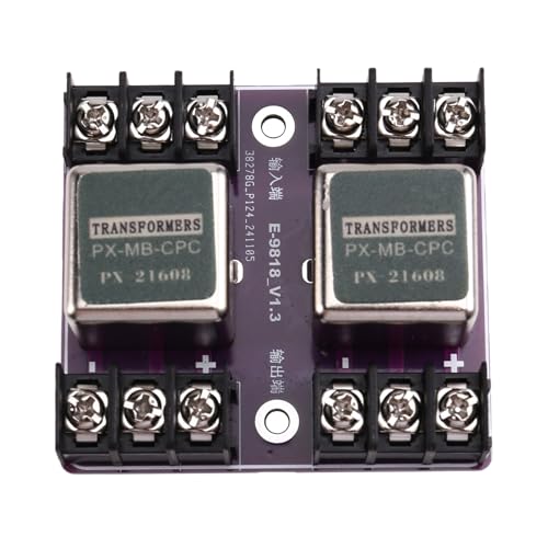 Adatto Per applicazioni in vari preamplificatori HIFI professionali di fascia alta, amplificazione del segnale audio, audio DIY, adattamento 'impedenza di ingresso e uscita del preamplificatore e altri audio professionali. Ci sono due canali, ciascuno con un trasformatore. Adatto Per isolamento audio professionale, conversione di bilanciamento e non bilanciamento.