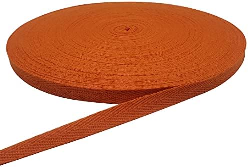 50 Yards Herringbone Cotton Twill Tape - 1 Inch Wide Bias Binding For Sewing & Crafts - View #6