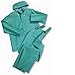 West Chester 4045/XXXXL Heavy Duty Green 40mL PVC/Polyester/PVC Rain Suit Each