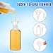 Glue Syringe Needle Tip Squeeze Bottles Set (1ml-50ml), 14G-22G Blunt Needle Tip with Caps, Precision Glue Applicator for Oil, Ink and Art Crafts