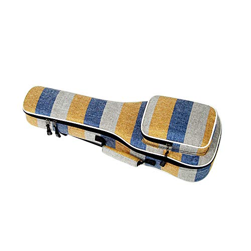 Glenmi Tricolor Stripes Ukulélé Housse de protection pour ukulélé Sopran Konzert Tenor Ukulélé 21 » 23 » 26… - Les Beatles, Paul McCartney, John Lennon, RIngo Starr, George Harrison Glenmi Tricolor Stripes Ukulélé Housse de protection pour ukulélé Sopran Konzert Tenor Ukulélé 21 '' 23 '' 26… – Image 4