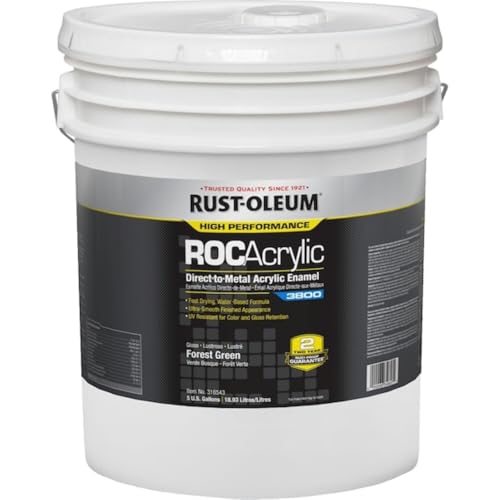 Rust-Oleum 3800 System DTM Acrylic Enamel Gloss Forest Green 5