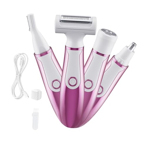 DEVNWIGMO Herramienta de Afeitado Facial Multifunción, Kit de Afeitado, Dispositivo de Depilación, Recortadora de Bikini para Madres.