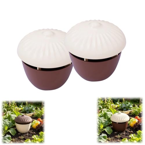Garden Snail Slug Trapping Box Reusable Plastic Beer Slug Snail Traps Friendly Pest Catcher Box Beer Trap for Garden Farm (Mix-2pc)