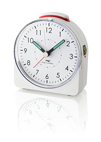 TFA Dostmann Radiosveglia Sunrise 60.1513.02 Bianco