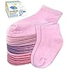 Baby Mid-Crew Socks with Grips (9 P...