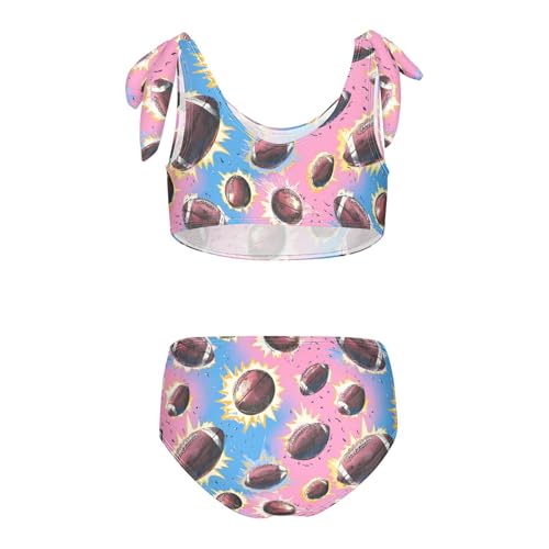 Image of Boccsty Cute Crab Red Blue Girls Swimsuits Kids Bikini Sets 2 Pcs Bathing Suit for 3T
