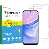 3 Pezzi Vetro Temperato Schermo Compatibile per Samsung Galaxy A34, A15, M15, 4G/5G, Pellicola Proteggi Protettiva Durezza 9H Senza Bolle Anti Graffio Anti Impronte Trasparente Resistente HD Chiaro