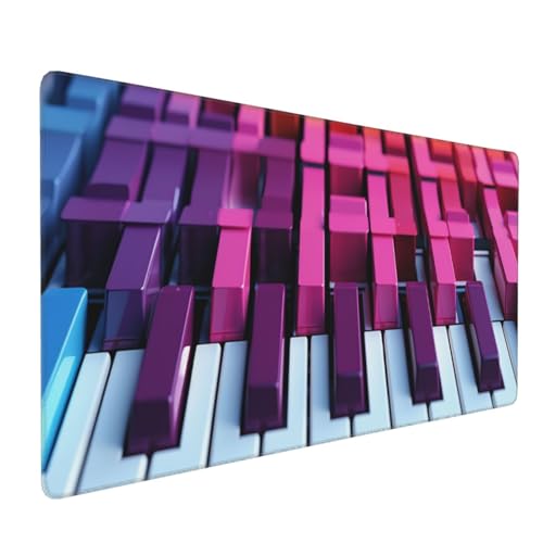 Tapis de souris de jeu grand format ordinateur portable antidérapant de bureau