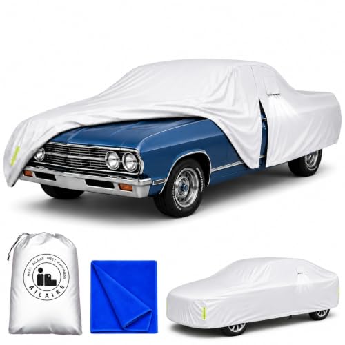 Image of Heavy Duty Full Car Cover Custom Fit for Chevy El Camino 1959-1987.