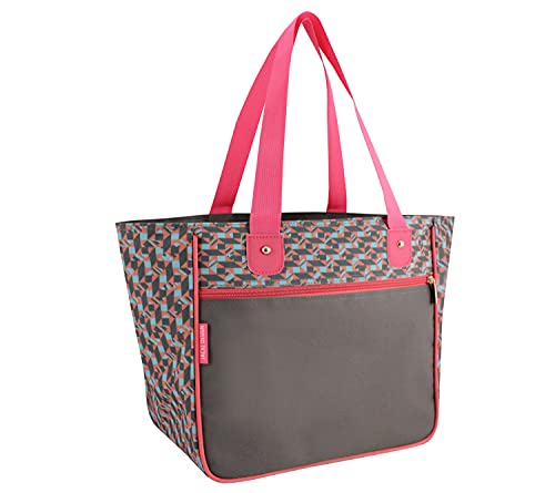 Bolsa Shopper Classic Jacki Design - Cinza - Zigzag
