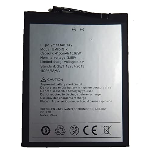 �݊��p�� �o�b�e���[ Umi-digi X 4150mAh/15.97Wh �݊��p�� �o�b�e���[ �K�p����� Umi-digi X �g�ѓd�b�m�[�g�p�\�R�� ���� �p�̃o�b�e���[ BW