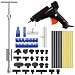 Hot Melt 100W Glue Gun PDR Tools Heats Up Quickly with 15 Pcs Strong Viscosity Glue Sticks for Car Body Dent Repair Electronics Circuit Panel Stick Toy Model Artificial Flower DIY Project etc.