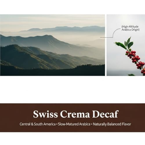 Montuno Swiss Crema Decaf Café en Grano 1 lb miniatura 2
