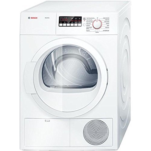 Bosch White Front Load Laundy Pair With WAT28400UC 24" 300 Series Washer
