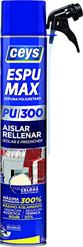 Ceys - Espumax - Aislar y rellenar - máxima expansión - Canula 750 ML