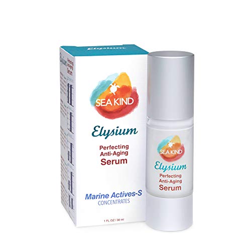 Sea Kind Elysium Perfecting Serum for Face, Anti-Wrinkle, Anti-Aging Skin Serum for Face - Larger 1.7 OZ in New Fully Filled Airless Pump