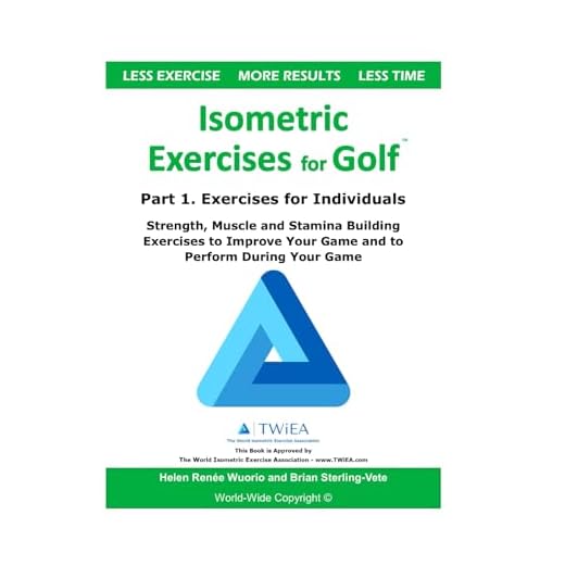 Isometric Exercises for Golf: Part 1. Exercises for Individuals Strength, Muscle and Stamina Building Exercises to Improve Your Game and to Perform During Your Game