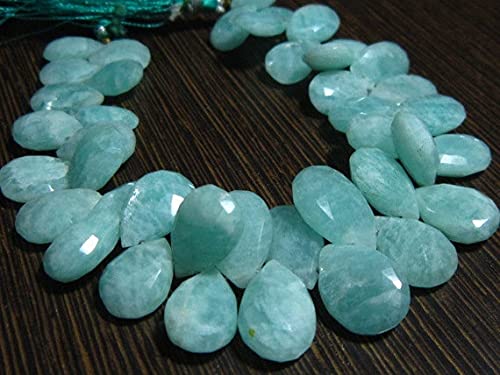 Amazonite pierres facettées grand format sans défaut pour vos bijoux