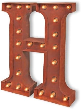 Letter H 24" Marquee Light