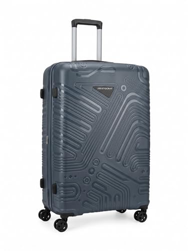 Image of VIP Aristocrat 3 Pc Set Cabin 55 cm (Small),65 cm (Medium),75 cm (Large) 4 Wheels Trolley,Hard Case Lightweight Bag & Combination Lock Suitcase with 7 Years International Warranty (N.Blue)