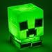 Paladone Minecraft Creeper SquishyGlo Silicone Light, Officially Licensed Cordless & Rechargeable Gaming Lamp for Kids and Teens, Bedroom Décor, Collectible Merchandise, Green