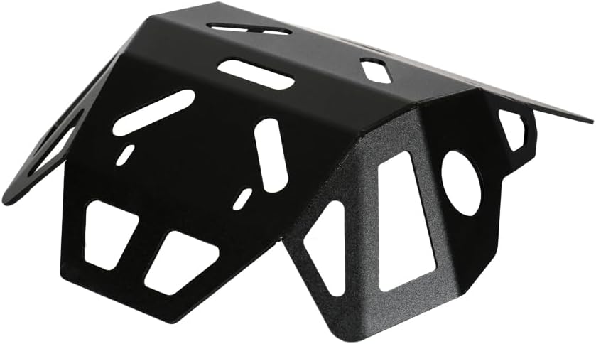 WR250R Skid Plate Compatible with YAMAHA WR250X WR250r 2008-2020 Aluminum Front SkidPlate Lower Engine Under Mud Guard Cover Protector (Black)