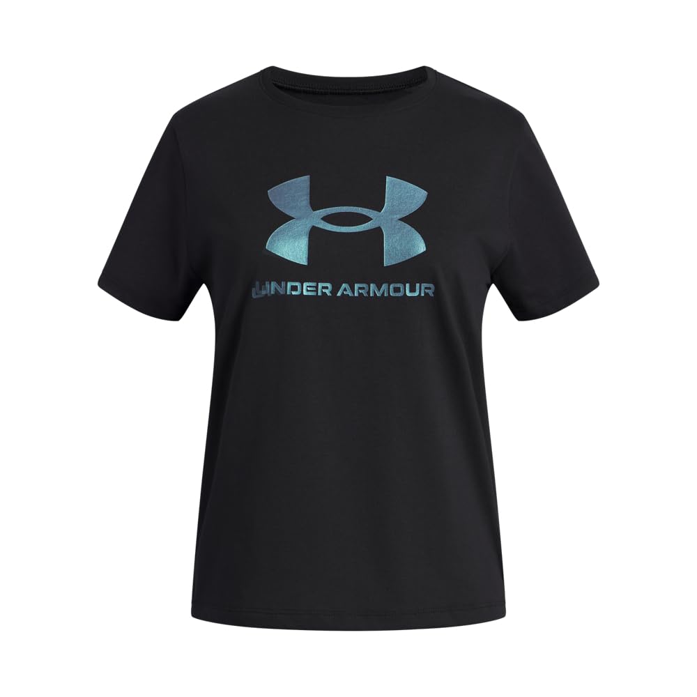 

                                                    Under Armour Girls' Rival Shimmer Short Sleeve T S