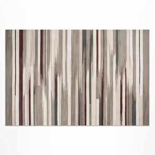 Tapis en vinyle 100x150 cm pour masquer et protéger un sol de balcon