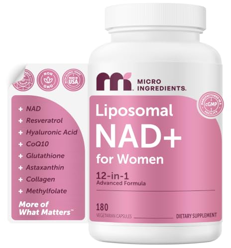 Micro Ingredients Liposomal NAD+ for Women