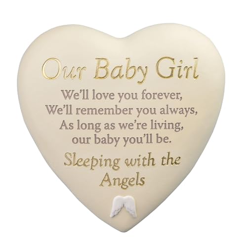 Image of Thoughts of you Baby Girl Remembrance Graveside Memorial Ornament