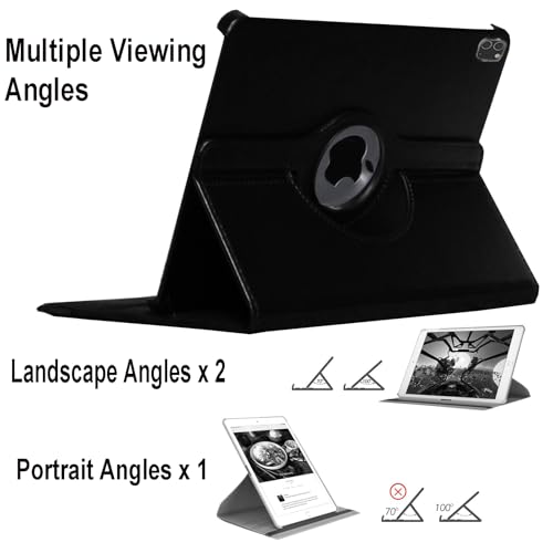 Protection iPad Pro 12.9 support rotatif compatible modèles A2436 A2378 A2229 A1876 - 4