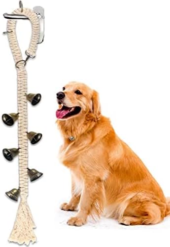 Miniatura 1 de BLUETREE Timbres de entrenamiento para perros, campanas de entrenamiento de alta calidad, campanas de puerta ajustables para entrenar a tu cachorro