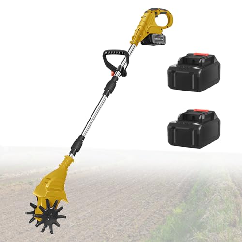 Cultivateur de jardin sans fil 21V motobineuse légère 4 lames