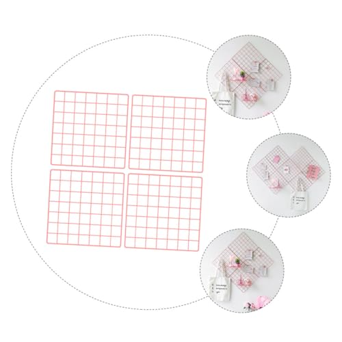 Décorations murales en filet de fer rose légères et solides pour une maison moderne - 4