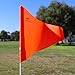AGORA 6' Sports Agility Training Flags for Soccer, Football, & More - Set of 10