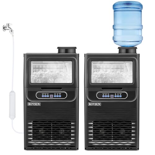 ROVSUN 90lb Black Ice Maker