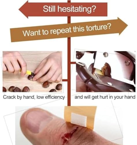 Automatic Stainless Steel Chestnut Peeling Machine, Commercial Notch Peeler, 150Kg/h Capacity, 12 Knives Sheller for Grocery Stores & Restaurants