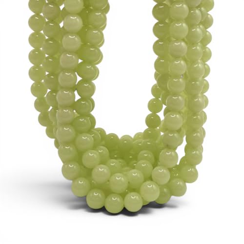 ABCGEMS (Glow) Green Aragonite Beads from Mexico (Cave Calcite) Round 8mm by ABC GEMS USA - Used condition - Image 7