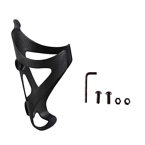 YHESEN - Portabidón para Bicicletas(Mate), Fibra de Carbono, Accesorios para Bicicletas, 74 mm de diámetro, Ultraligero, Ligero y Duradero portabidón para Bicicletas de Carretera, MTB