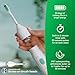 Brushmo e-Series Electric Sonic Toothbrush - Rechargeable Screw-On Electronic Tooth Brush for Adults with 3 Modes & Timer - IPX7 Waterproof, Long-Lasting Battery & Wireless Charging Base - White