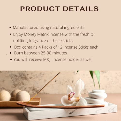 Original Satya Nag Champa Money Matrix Incense Sticks - Image 3