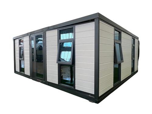 20ft,40ft Prefab Tiny Homes for Sale, Mobile Houses, Tiny Foldable House, Prefabricated House with Bathroom and Kitchen Extandable moblie House,Folding House for Living - Image 3