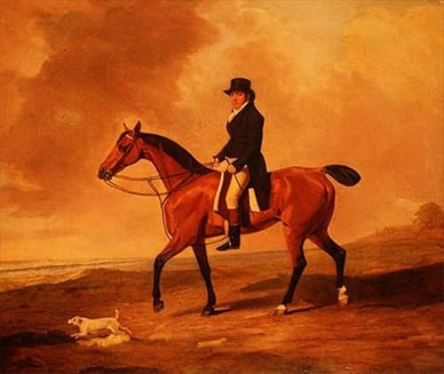 Toile Francis Const sur un Bay Hunter pour Habiller un Grand Mur Vide