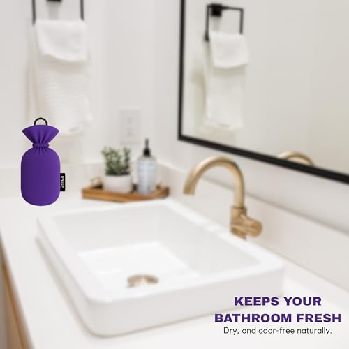 Image of Dweep Organic Camphor Air Freshener Pack of 2 | 100% Camphor Based | Long Lasting Freshener for Car, Wardrobe, Office Cabin, Travel Bag & Bathroom | Natural Odor Control (LAVENDER-SANDALWOOD)