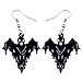 Produktbild nobrand Ohrringe Damen Acryl Black Ghost Shadow Ohrringe Drop Dangle Punk Party Dekoration Schmuck