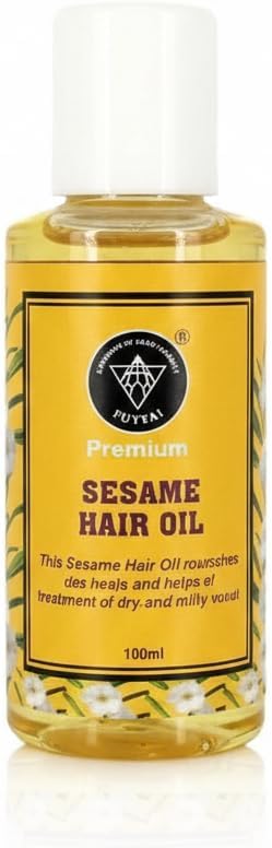 SUTEKI Herbal Sesame Hair Oil for Strong Roots & Reduced Hair Fall | Herbal Hair oil – 100ml