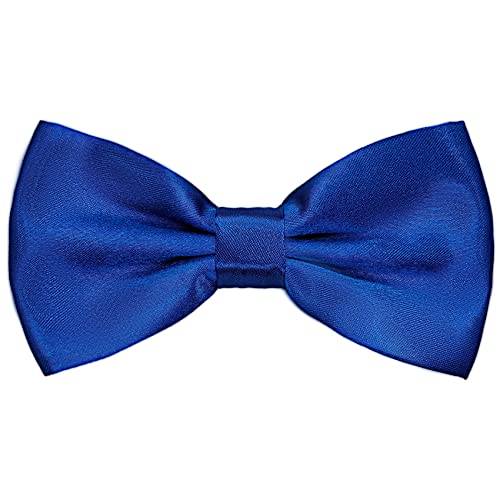 Image of Bow Tie for Men & Boys, Pre-Tied Bowtie Adjustable 9-18in, for Formal Tuxedo, Prom Party, Wedding
