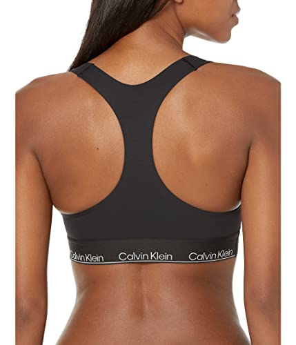 Calvin Klein Women's Modern Cotton Performance Unlined Bralette, Black #TOP1