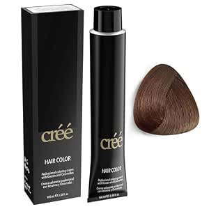 Cree Professional 7.13 Bronze Permanent Hair Color, Long Lasting Gray Coverage, 100 ml (3.4 fl oz)